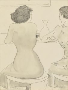Frauen in einer Bar, um 1936